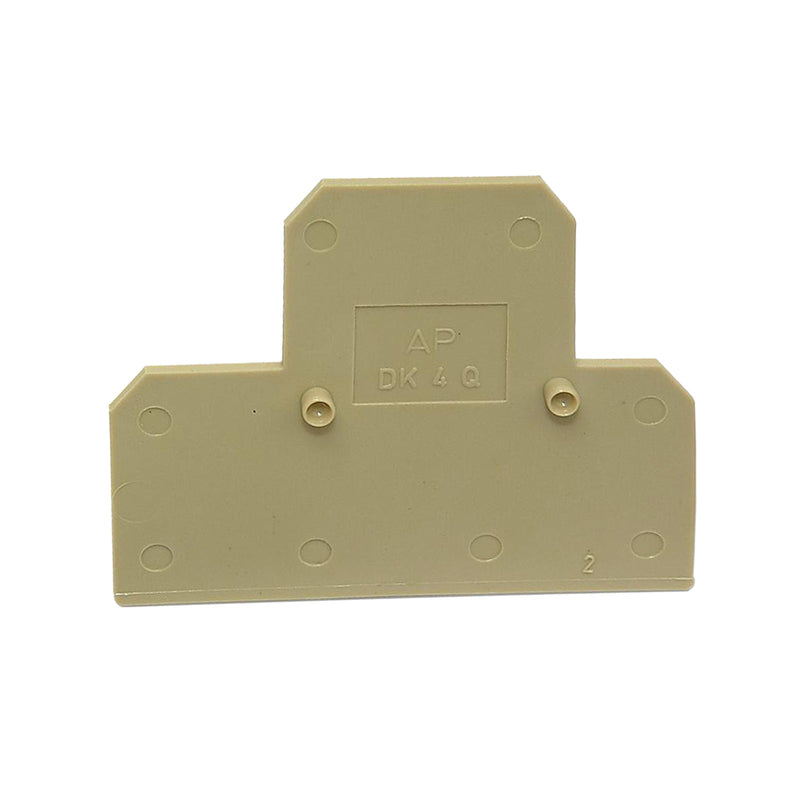 Weidmuller End Plate, SAK Series Beige AP DK4Q 1397160000