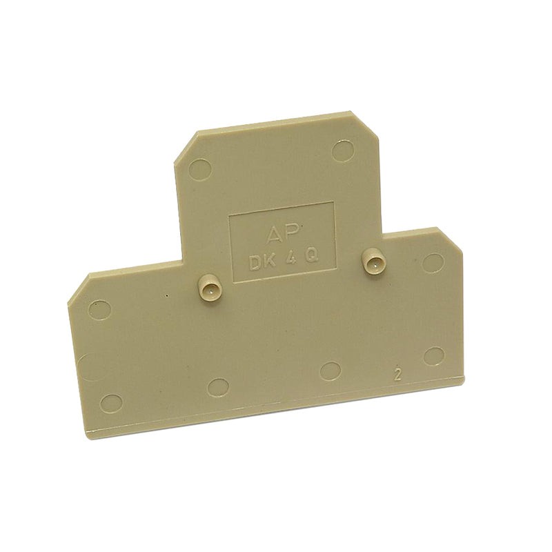 Weidmuller End Plate, SAK Series Beige AP DK4Q 1397160000