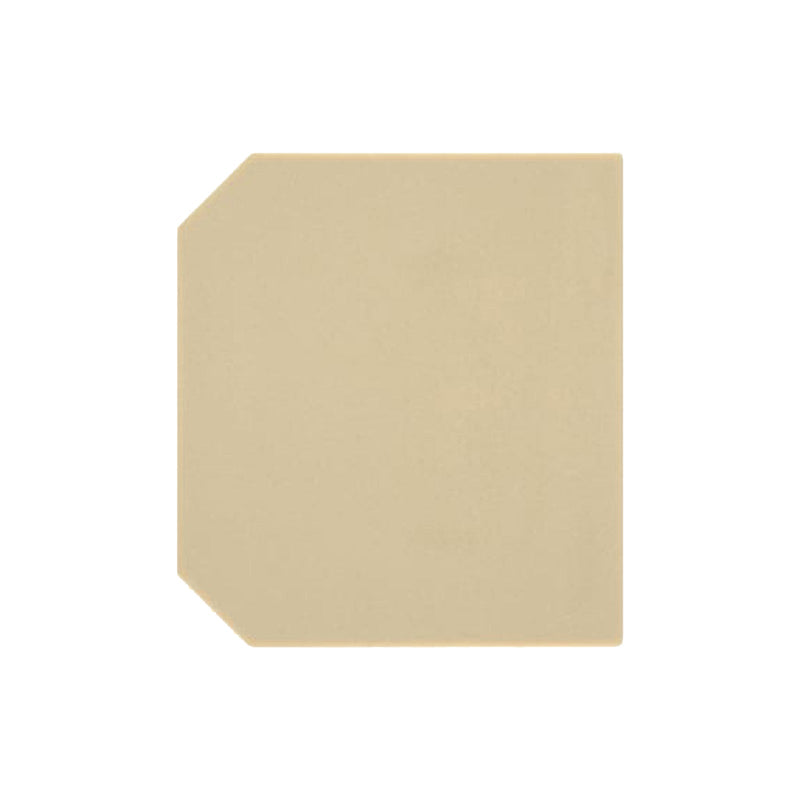 Weidmuller End Cover Plate Polyamide 66 1.5x32.5mm Beige AP SAKD2.5N 150960000