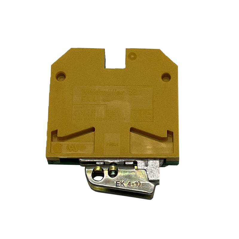 Weidmuller Terminal Block 800V Green/Yellow EK4