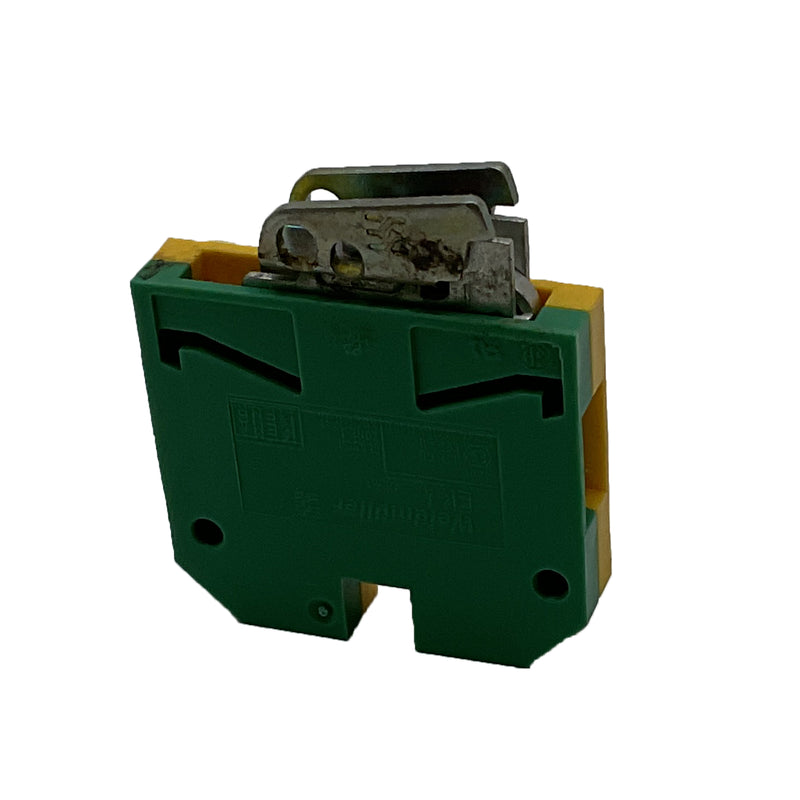 Weidmuller Terminal Block 800V Green/Yellow EK4