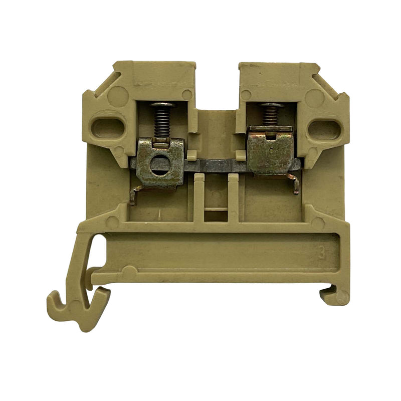 Weidmuller Terminal Feed-Through 800V Screw Terminal Beige SAK 2,5/35 0380460000