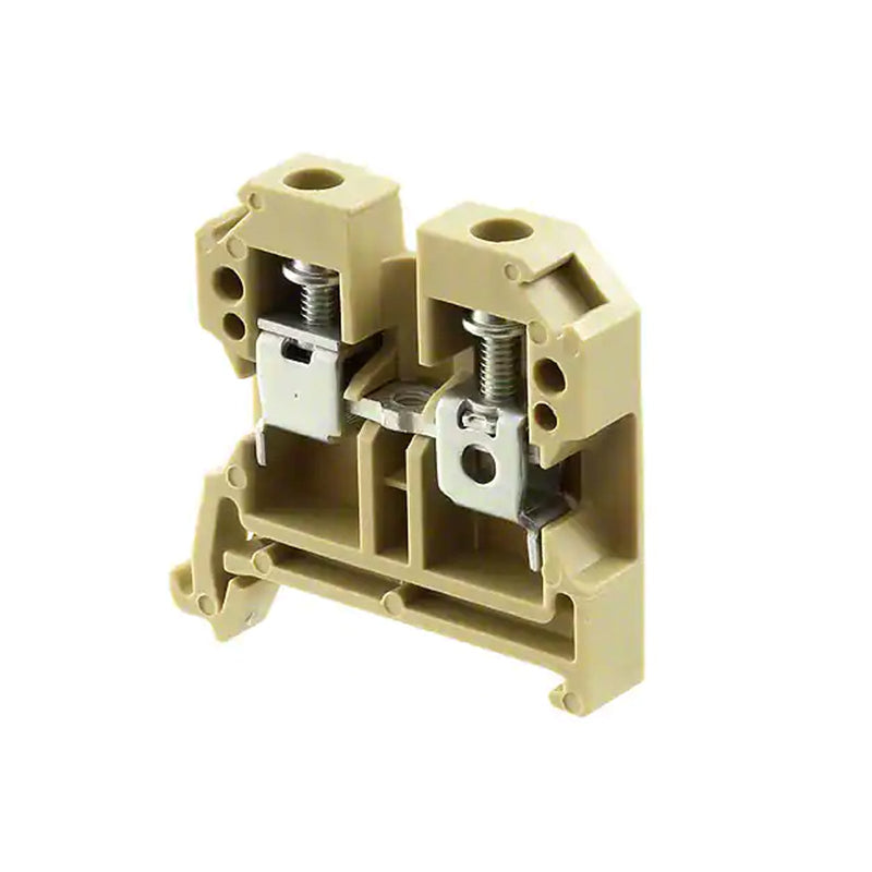 Weidmuller Terminal Block, 2 Ways, 22 AWG, 8 AWG, 6 mm² SAK 6/35 0380560000