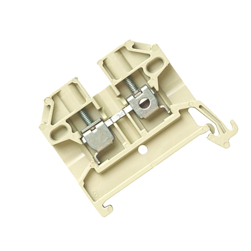 Weidmuller Terminal Block, DIN, 2 POSITION, 28-12AWG Beige SKD 2,5/35 0268860000