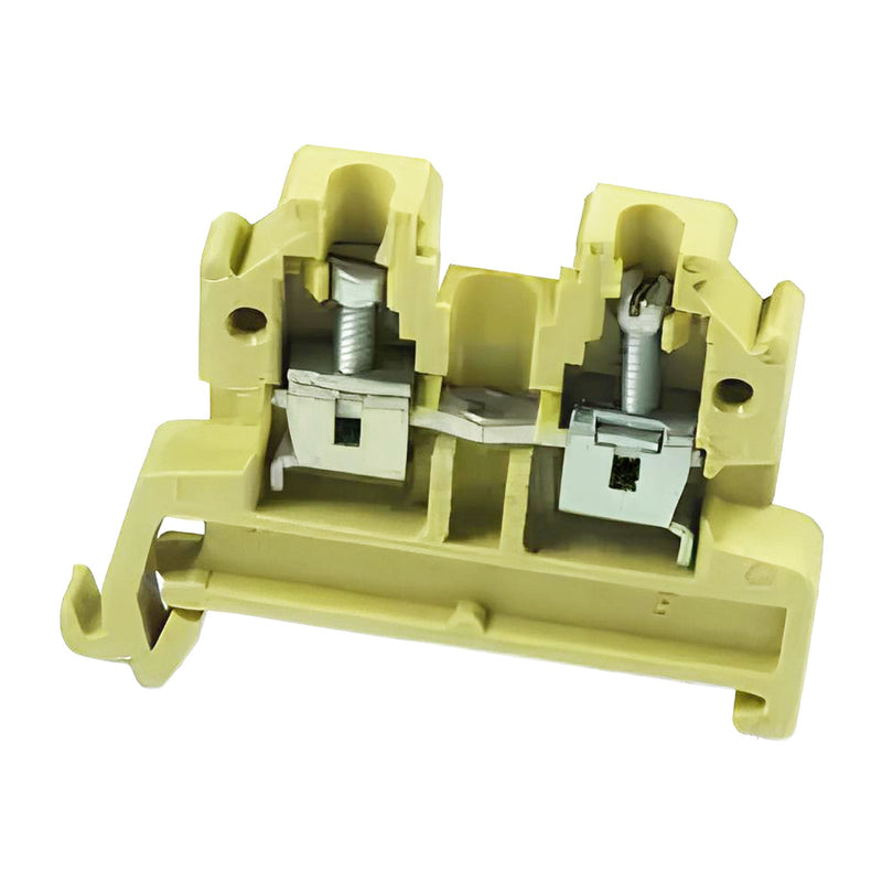 Weidmuller Terminal Block, DIN, 2 POSITION, 28-12AWG Beige SKD 2,5/35 0268860000