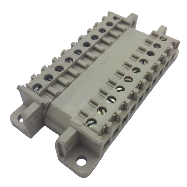 Weidmuller Terminal Block Connector 10A 300VAC 20-14AWG STV2:10