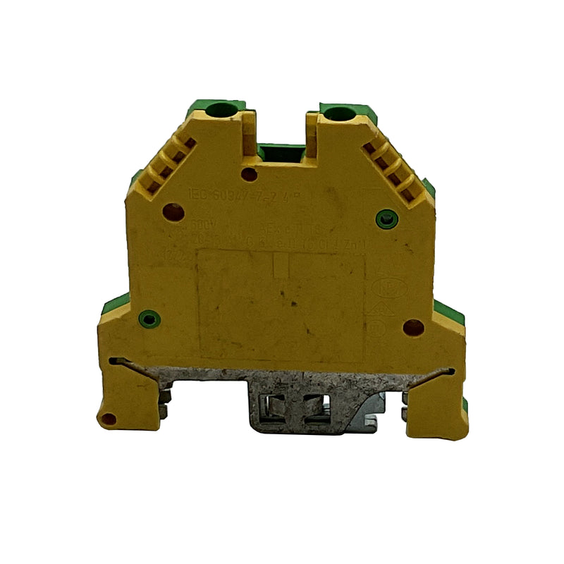 Wieland Terminal Block 800V Green/Yellow WK4SL/0