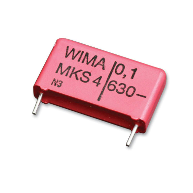 Wima Thru Hole Polyester Film Capacitor 200VAC 400VDC 5 Pieces Per Pack 116-616 MKS4G021003C00KSSD