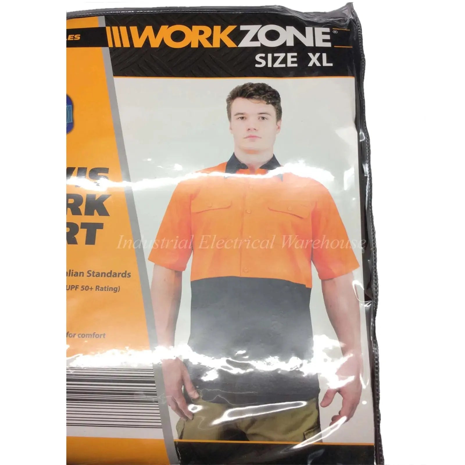 Workzone-Short-Sleeve-Orange-Size-XL-2-Industrial-Electrical-Warehouse-Shop-Now