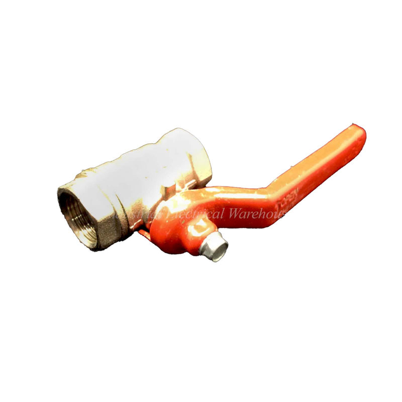 iTap Brass Ball Valve ½” DN15 PN50 CW617N 725PSI / 50Bar Red/Chrome 0900012