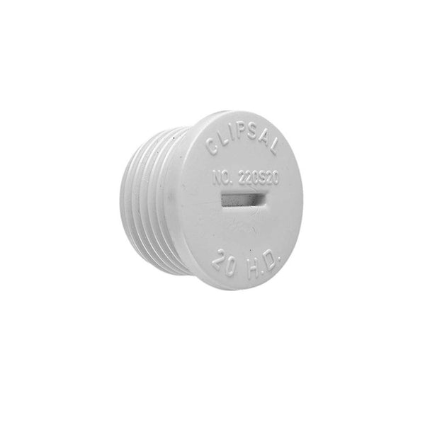 Clipsal Conduit Entry Plug Screwed 40mm Gray 220S40